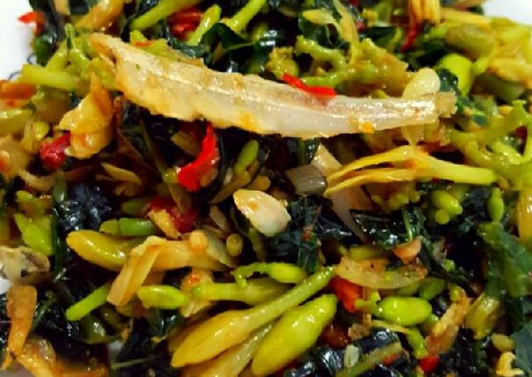 Cara Gampang Membuat Tumis bunga Pepaya pedas asin yang Lezat