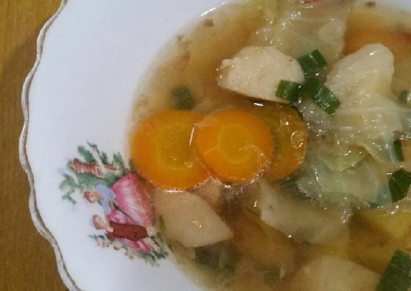 Sup sayur adalah gayaku