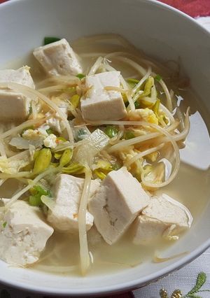 Foto resep Sup Taoge Korea