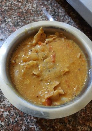 पापड़ की सब्जी रेसिपी मुख्य फोटो