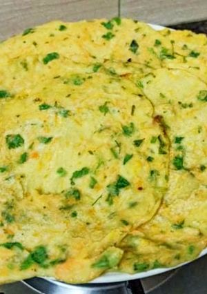বেসন চিলা(Besan Chilla Recipe in Bengali) রেসিপির প্রধান ছবি