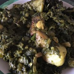Aloo Palak A picture of Aloo Palak.