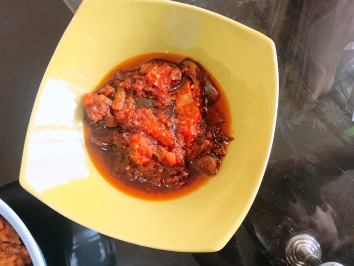  Cara mudah membuat Sambel terong ungu dijamin sempurna