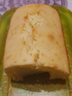 Una foto de Budín de vainilla/ limón