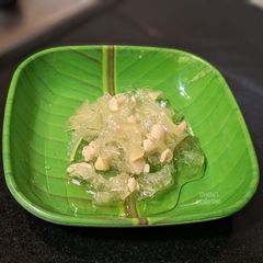 A picture of Raw Papaya sweet Chutney/Plastic Chutney.