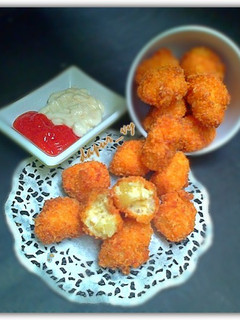 Foto resep PomPom Potatoes once bites 'cocol saus mayonaise + sambal' (versi kentang tidak dihaluskan)