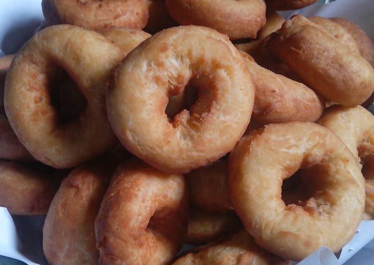 Donat Kentang standar, belum pakai topping