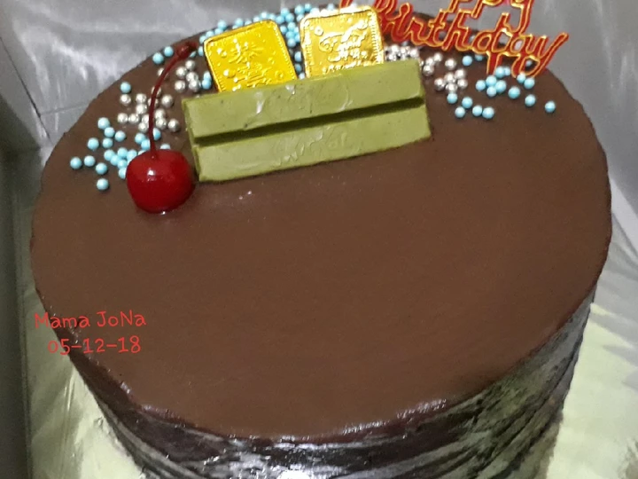 Cara Simple Menyiapkan Resep  Kue Ulang Tahun Coklat yang Enak, Lezat Sekali