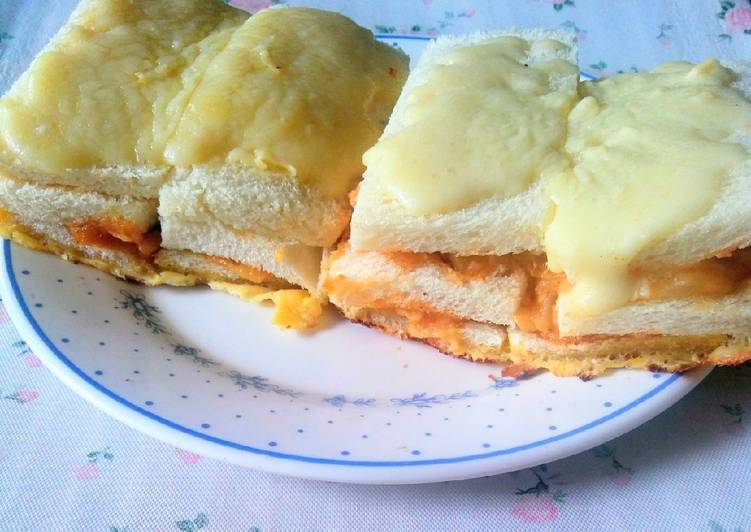 Recipe: Appetizing Lasagna ayam dgn bahan utama roti tawar