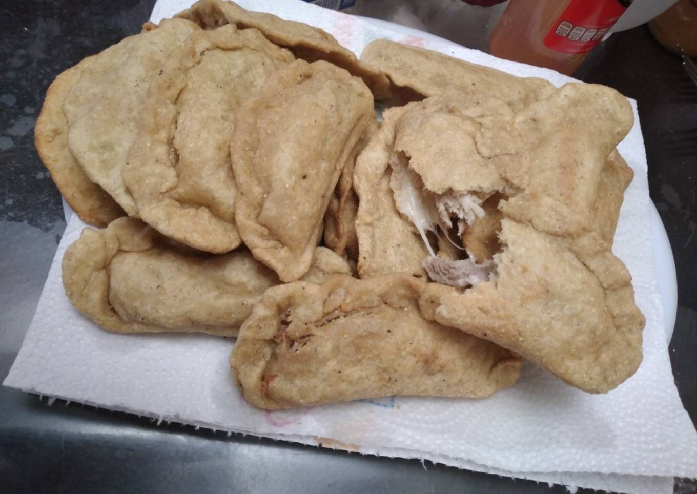 Quesadillas fritas sorpresa