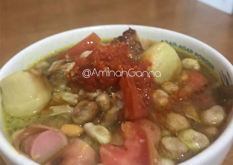 Bubur ayam komplit
