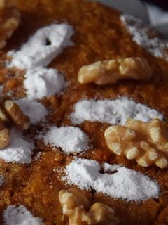 Una foto de Tarta de zanahoria sin gluten ni lactosa