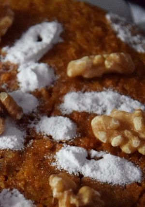 Una foto de Tarta de zanahoria sin gluten ni lactosa