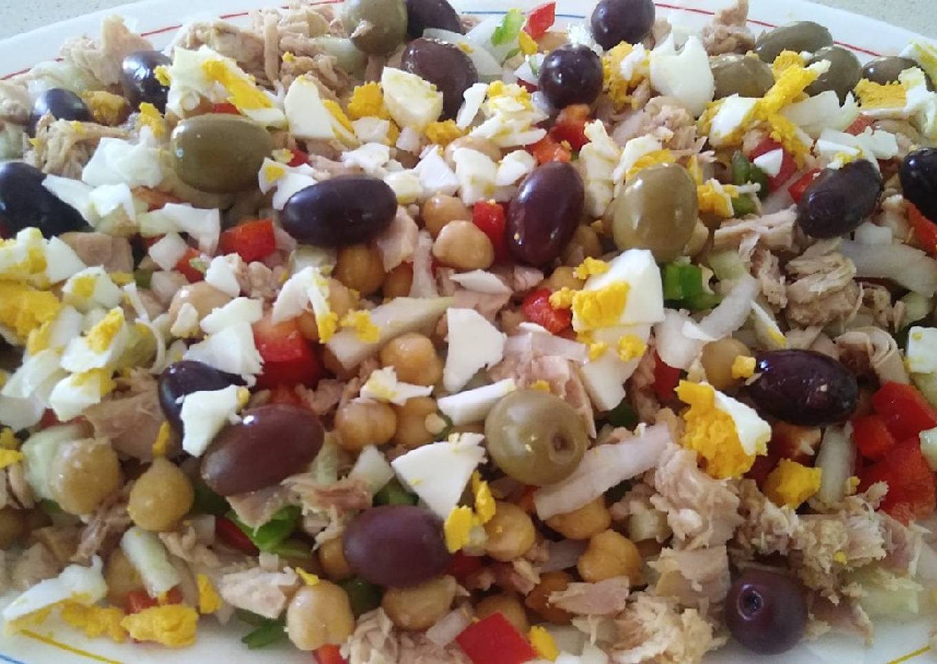 Ensaladilla de garbanzos