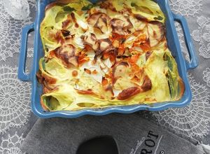 Une photo de Gratin dauphinois aux légumes