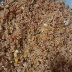 A picture of Nasi Goreng Merah Hot.