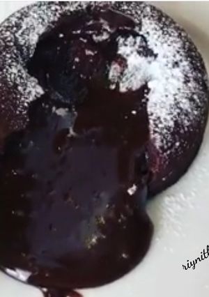 Foto resep Choco lava cake kukus rumahan (sederhana anti gagal)
