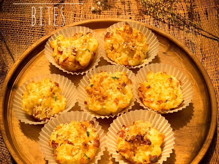Easy Ways Make Recipes Baked Mac & Cheese Bites @mamasusancooks the So Delicious Can Pamper Your Tongue.