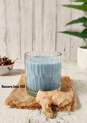 Foto resep Wedang Jahe Susu Teh Bunga Telang