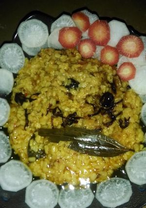A picture of Mash daal.dhaba style.