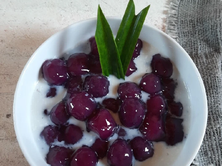 Cara Gampang Menyiapkan Resep Bubur Candil Ubi Ungu yang Uenak Anti Ribet, Menggugah Selera