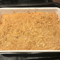 A picture of Apple crumble.