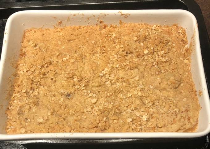 Simple Way to Make Speedy Apple crumble