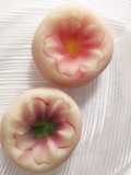 Small Nerikiri Wagashi: "Sakura (Cherry blossom)"