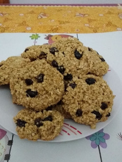 Una foto de Galletas de avena y pasas