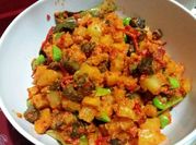 Gambar sambal goreng kentang ati sapi pete
