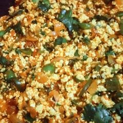 A picture of Paneer bhurji.
