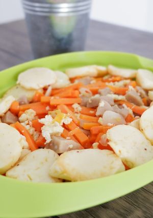 Foto resep Tumis Wortel Telur Bakso dan Tofu