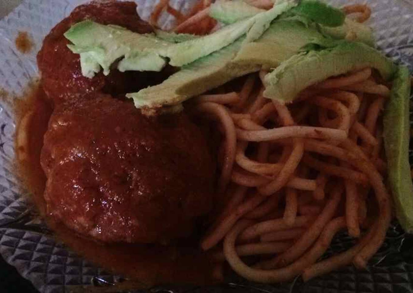 Albóndigas al chipotle