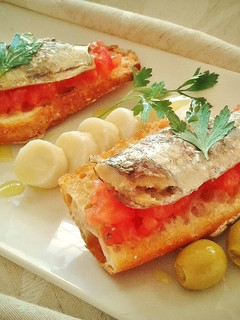 Una foto de Pincho de sardina