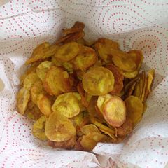 A picture of Banana crisps.