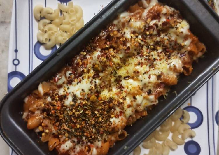 Steps to Prepare Any-night-of-the-week Baked pasta delight