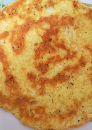 Una foto de Tortilla de queso andino