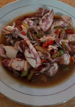 Foto resep Oseng Cumi Pedas
