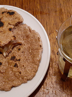 Una foto de Pan pita integral