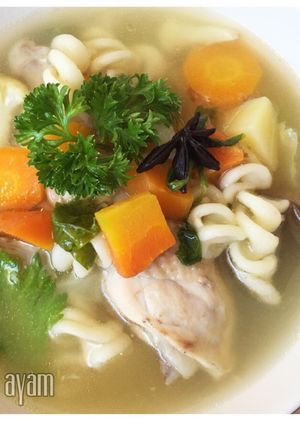 Foto resep Sop ayam kampung
