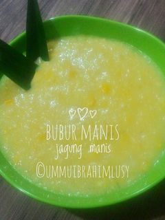 Foto resep Bubur Manis Jagung Manis