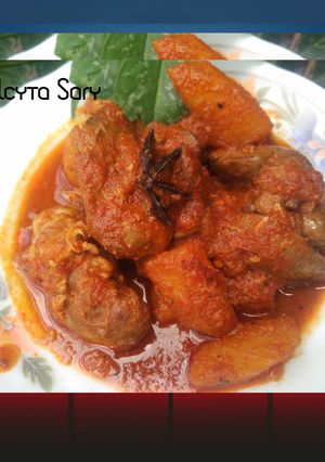 Foto resep Semur balado hati n ampela