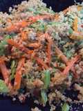 Salteado Vegetales con Trigo #lacocinadegiri #trigo #vegetales #saludable