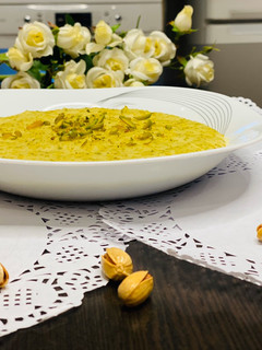 عکسی از دستور فرنی پسته