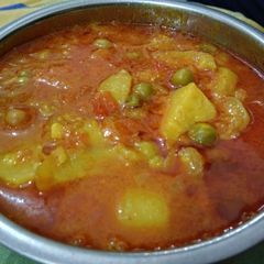 A picture of Grapefruit veg (chakotra ki sabji).