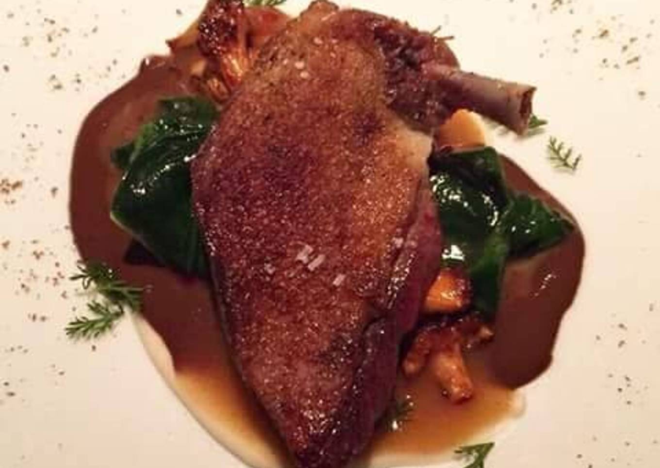 Carbonnade of chicken