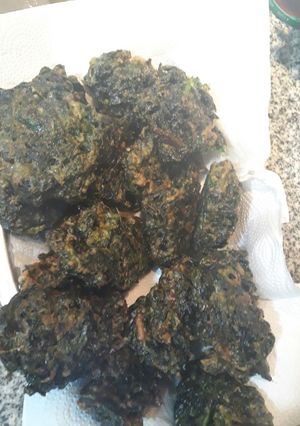 Una foto de Buñuelos de espinaca