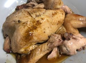 Foto principal de Pollo picantón asado en crockPot