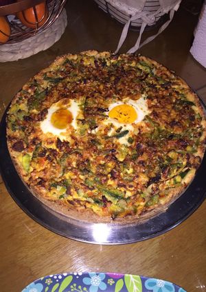 Una foto de Tarta de zapallitos
