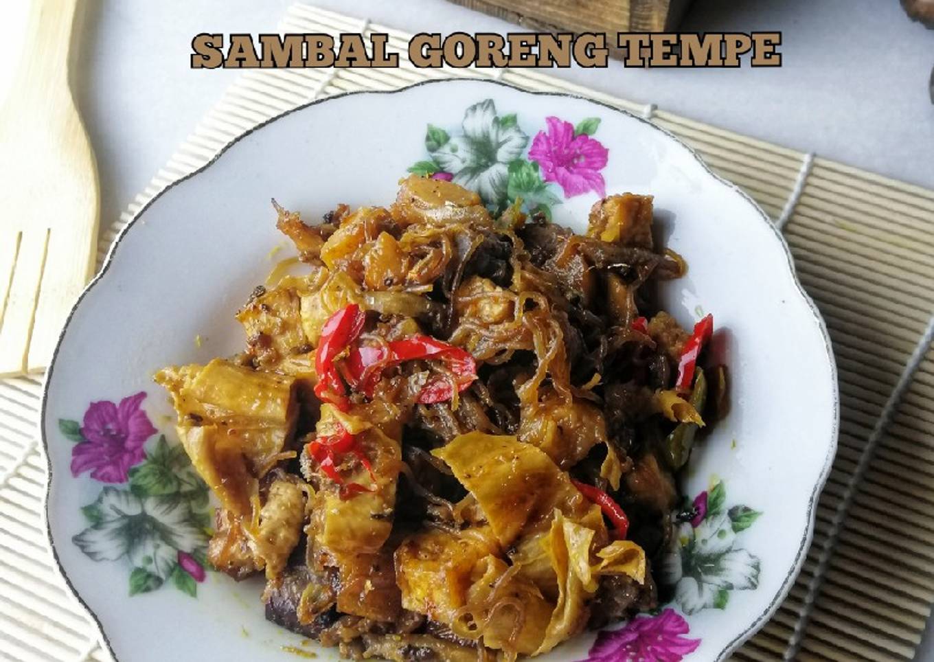 Sambal goreng tempe